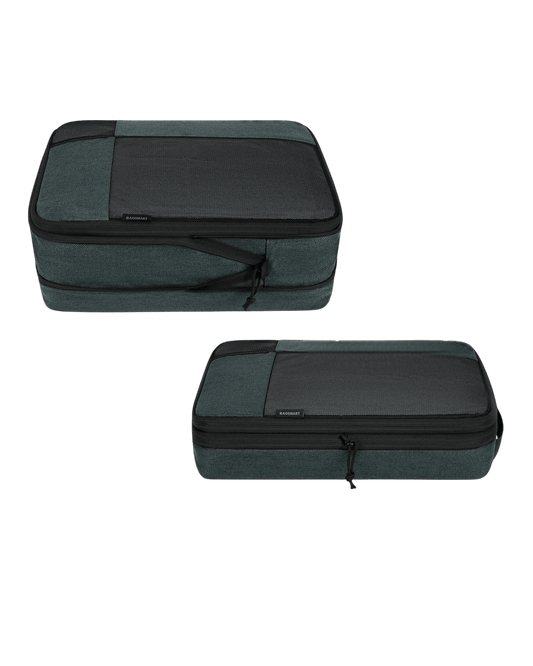 Bagsmart 6 Piece Compression Packing Cubes - Sleek Design - Travellite Hub