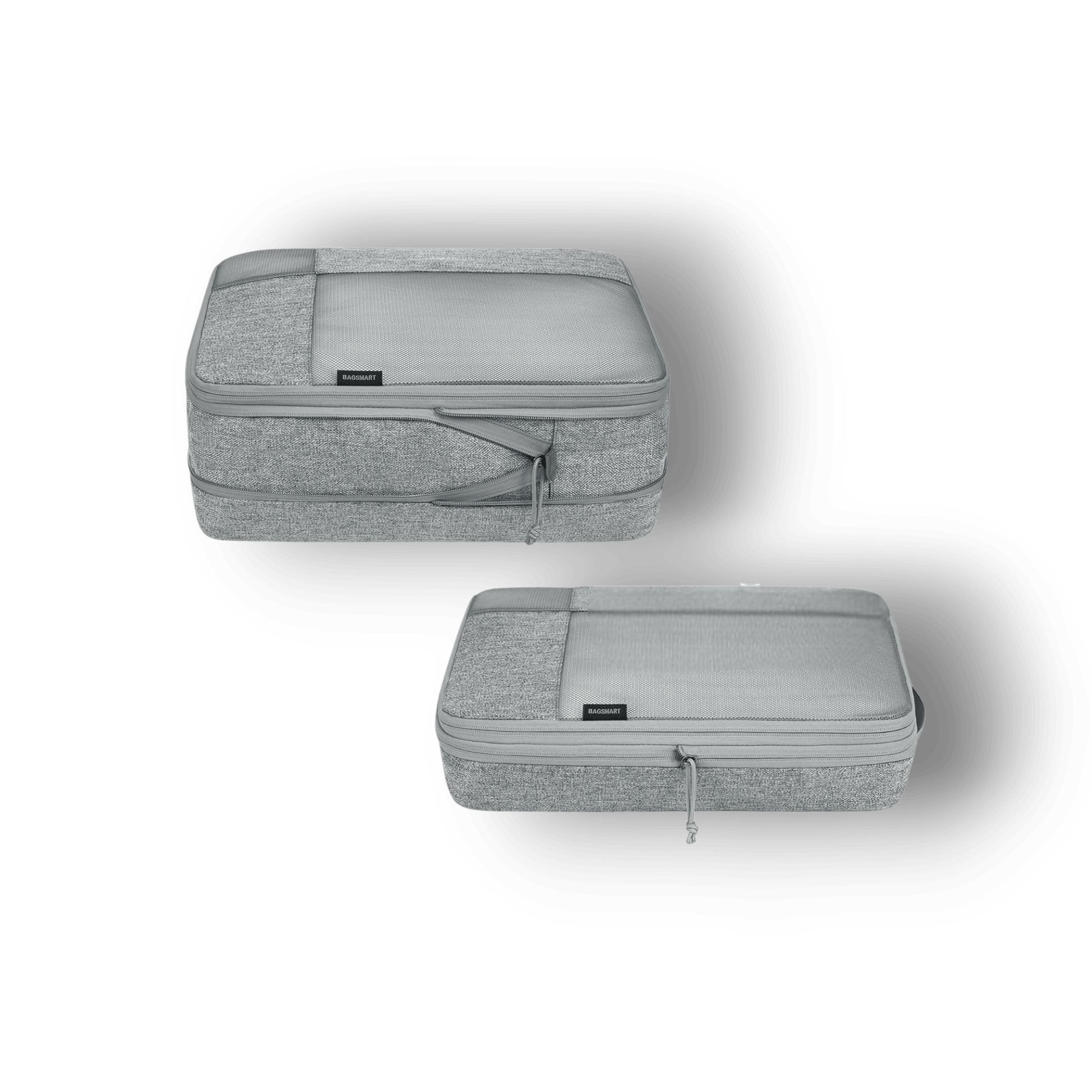 Bagsmart 6 Piece Compression Packing Cubes - Sleek Design - Travellite Hub