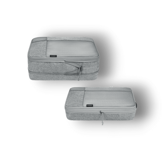 Bagsmart 6 Piece Compression Packing Cubes - Sleek Design - Travellite Hub