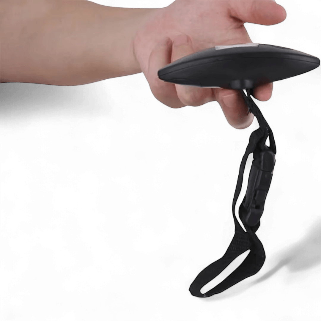 Digital Luggage Scale | 40kg Portable Hanging Travel Scale with LCD Display and Hook - Travellite Hub