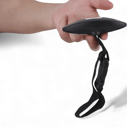 Digital Luggage Scale | 40kg Portable Hanging Travel Scale with LCD Display and Hook - Travellite Hub