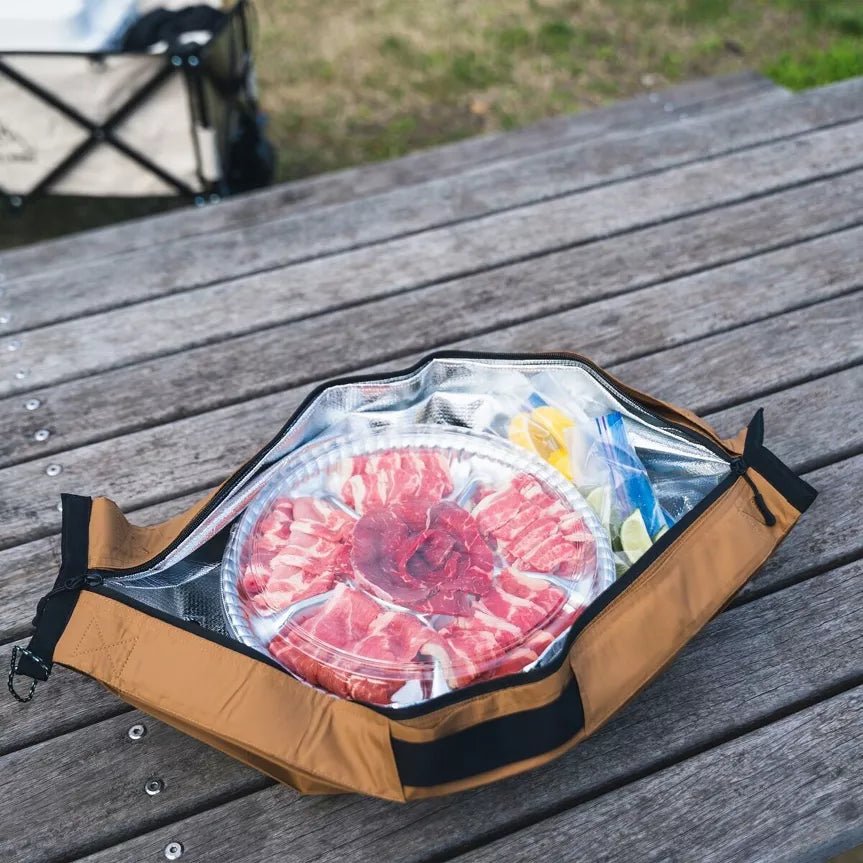 Shupatto Compact Foldable Shopping Bag, Amber, 20L Insulated - Travellite Hub