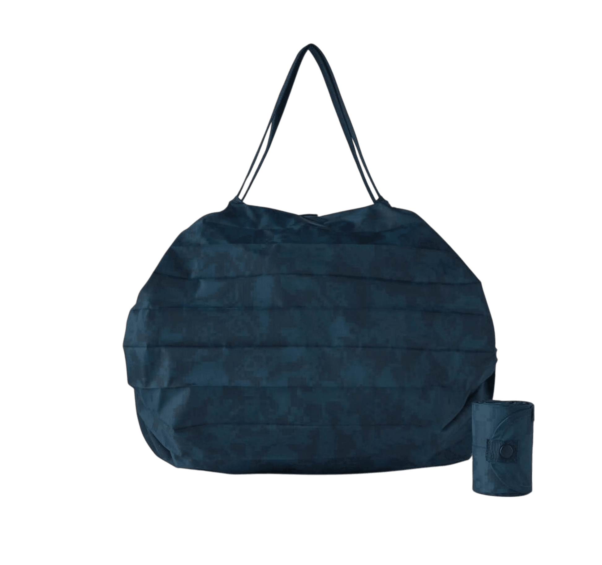 Shupatto Compact Foldable Shopping Bag, Deep Forest, Size M / 15L Recycled Fabric Eco - Friendly - Travellite Hub