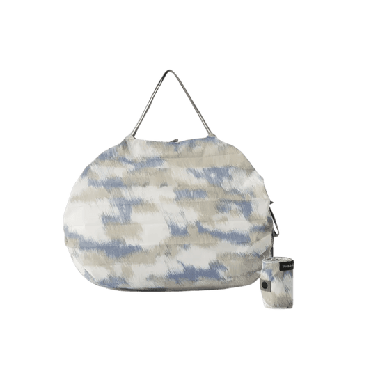 Shupatto Compact Foldable Shopping Bag, Floating Clouds, Size M / 15L - Travellite Hub
