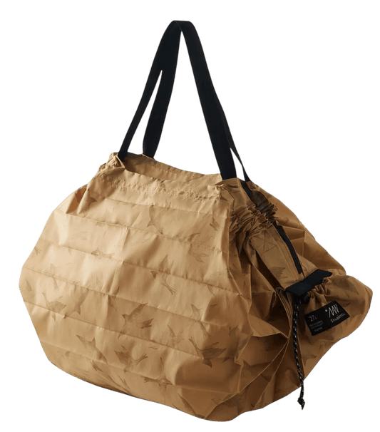 Shupatto Compact Foldable Shopping Bag, Flying Birds, 27L - Travellite Hub