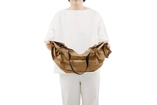 Shupatto Compact Foldable Shopping Bag, Flying Birds, 27L - Travellite Hub