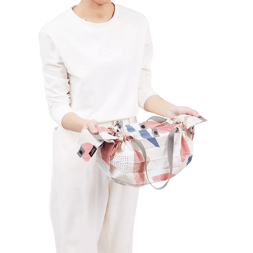 Shupatto Compact Foldable Shopping Bag, Hagire, Size M / 15L - Travellite Hub