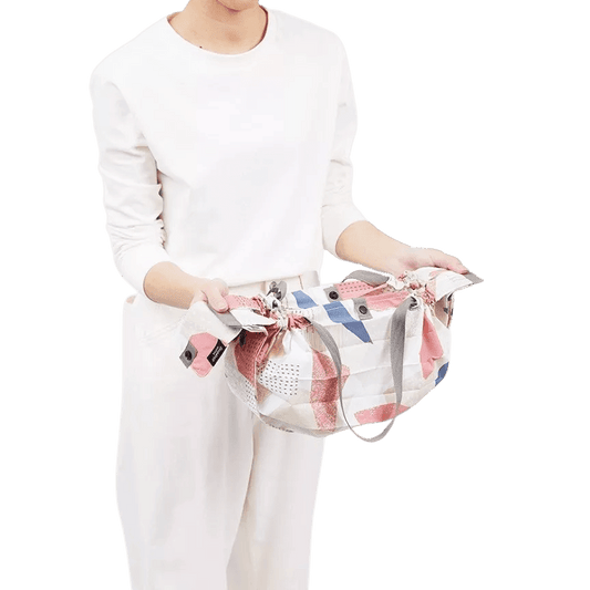 Shupatto Compact Foldable Shopping Bag, Hagire, Size M / 15L - Travellite Hub