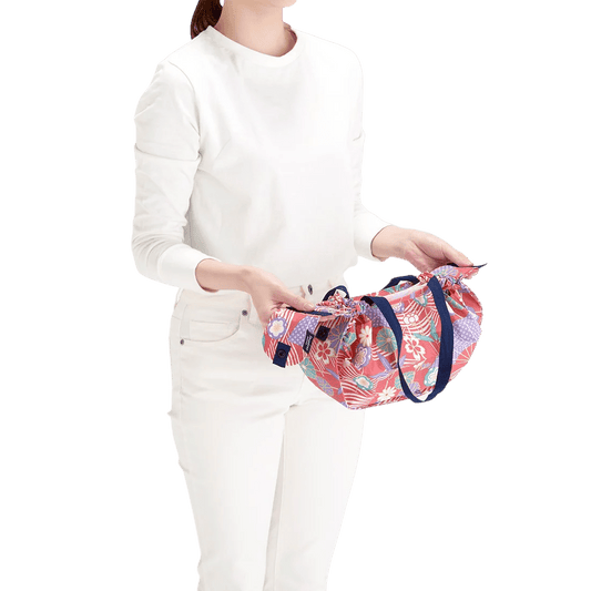 Shupatto Compact Foldable Shopping Bag, Ougi, Size M / 15L - Travellite Hub