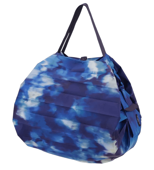 Shupatto Compact Foldable Shopping Bag, Sea Shells, Size M / 15L - Travellite Hub