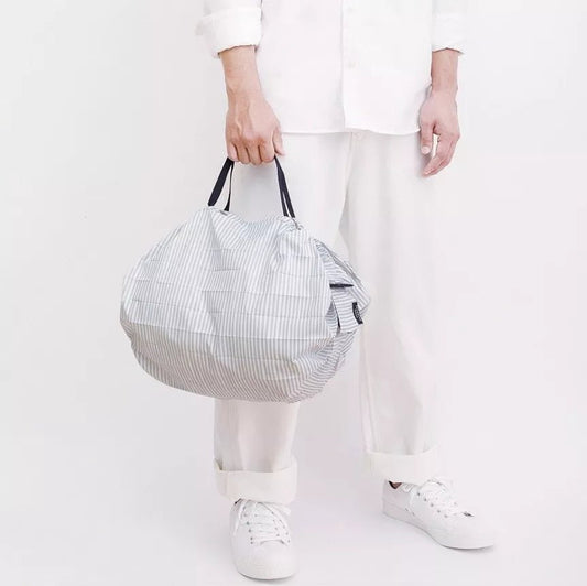 Shupatto Compact Foldable Shopping Bag, Sen, Size M / 15L - Travellite Hub