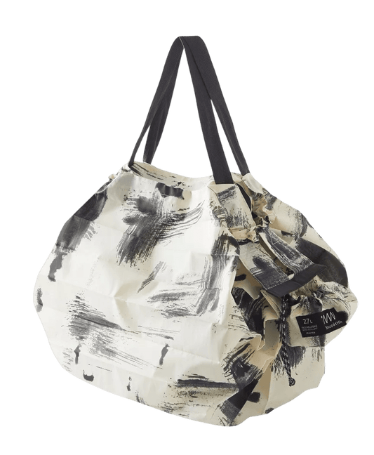 Shupatto Compact Foldable Shopping Bag, White Birch, 27L - Travellite Hub