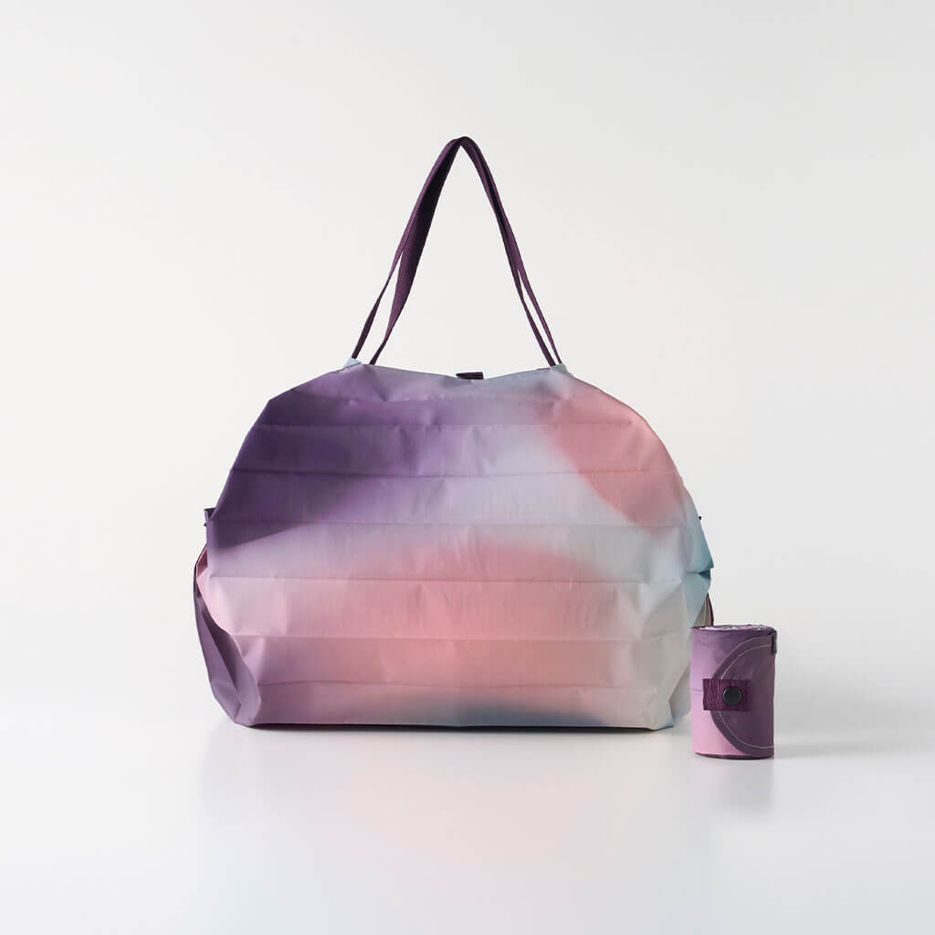 Shupatto Compact Foldable Bag, Pearly Sky, Size M / 15L - Travellite Hub
