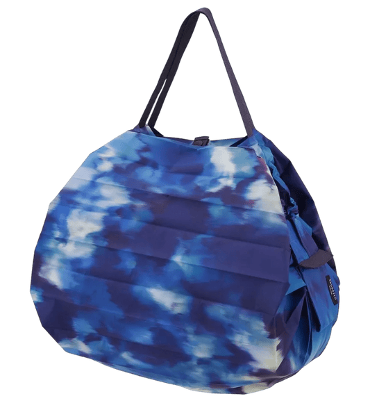 Shupatto Compact Foldable Shopping Bag, Sea Shells, Size M / 15L - Travellite Hub